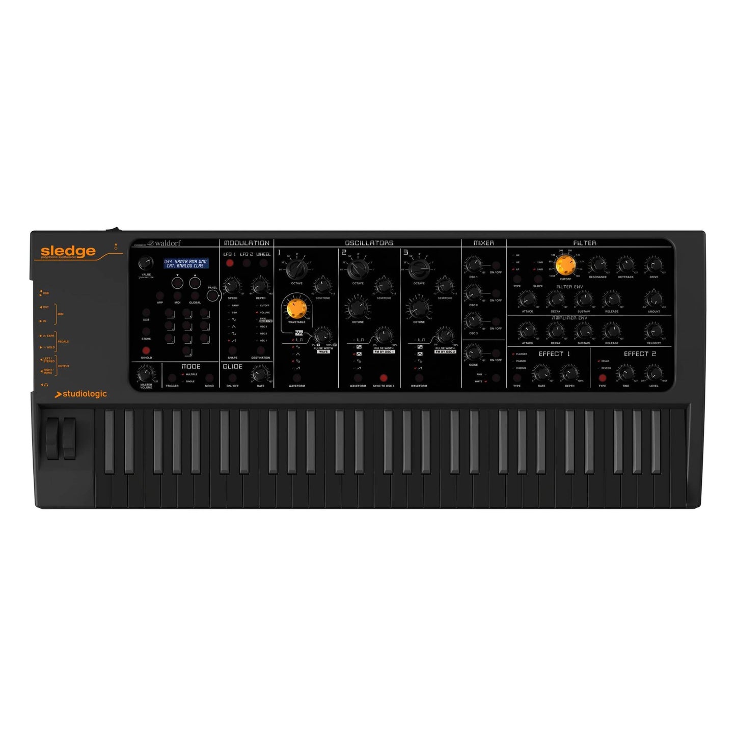 Studiologic Sledge 2.0 Black