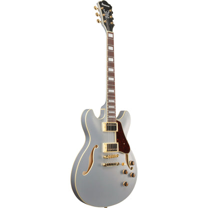 Ibanez AS73G Artcore Semi Hollow Electric Guitar - Moonstone Silver Flat
