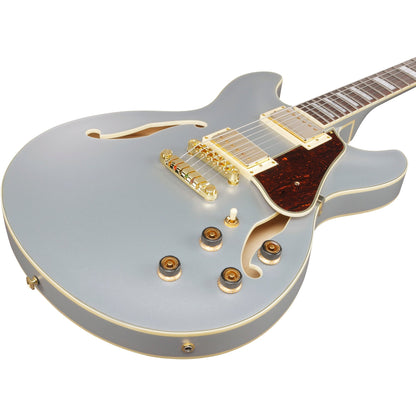 Ibanez AS73G Artcore Semi Hollow Electric Guitar - Moonstone Silver Flat