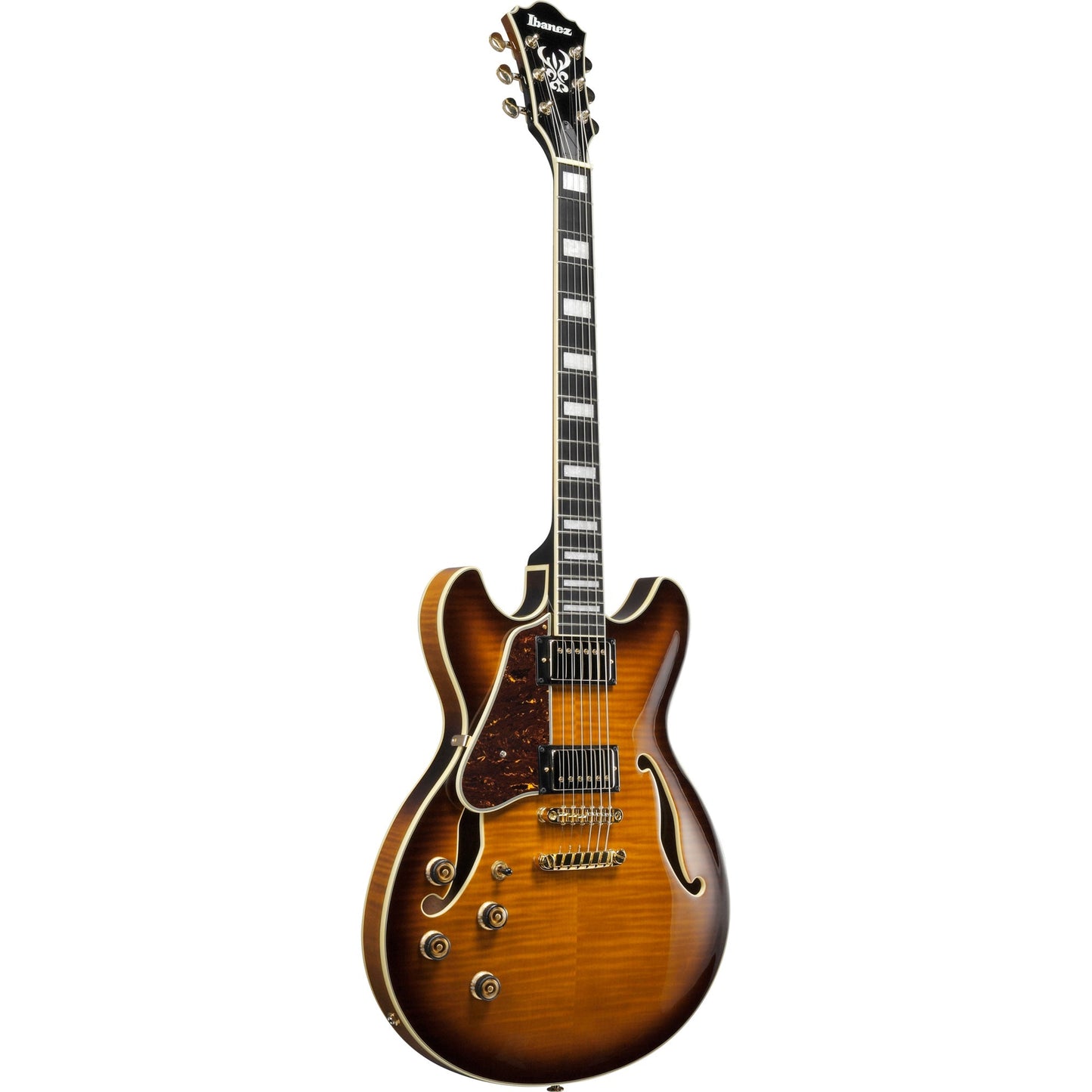 Ibanez AS93FML AS Artcore Expressionist Left Handed Electric Guitar - Violin Sunburst