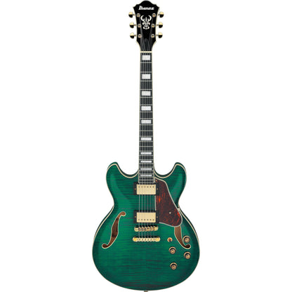 Ibanez AS93FM Artcore Expressionist Electric Guitar - Transparent Moss Green