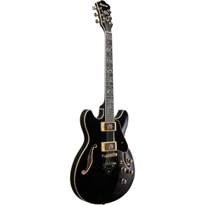 Ibanez AS93SP AS Artcore Expressionist Semi-Hollow Electric Guitar - Black