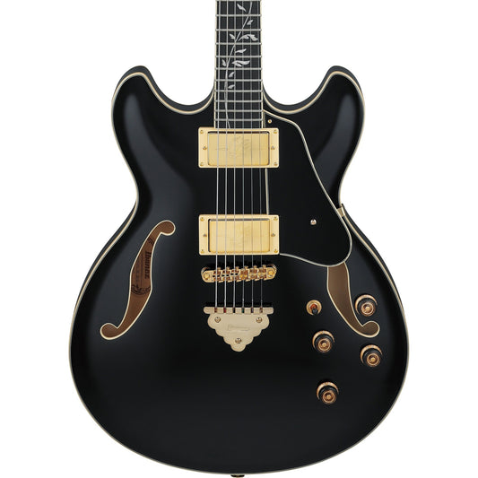 Ibanez AS93SP AS Artcore Expressionist Semi-Hollow Electric Guitar - Black