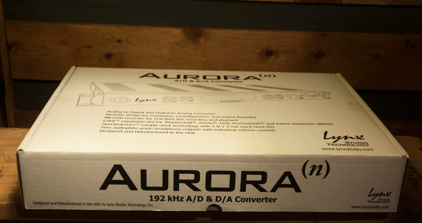 Lynx Studio Technology Aurora (n) 16 Thunderbolt AD/DA Converter