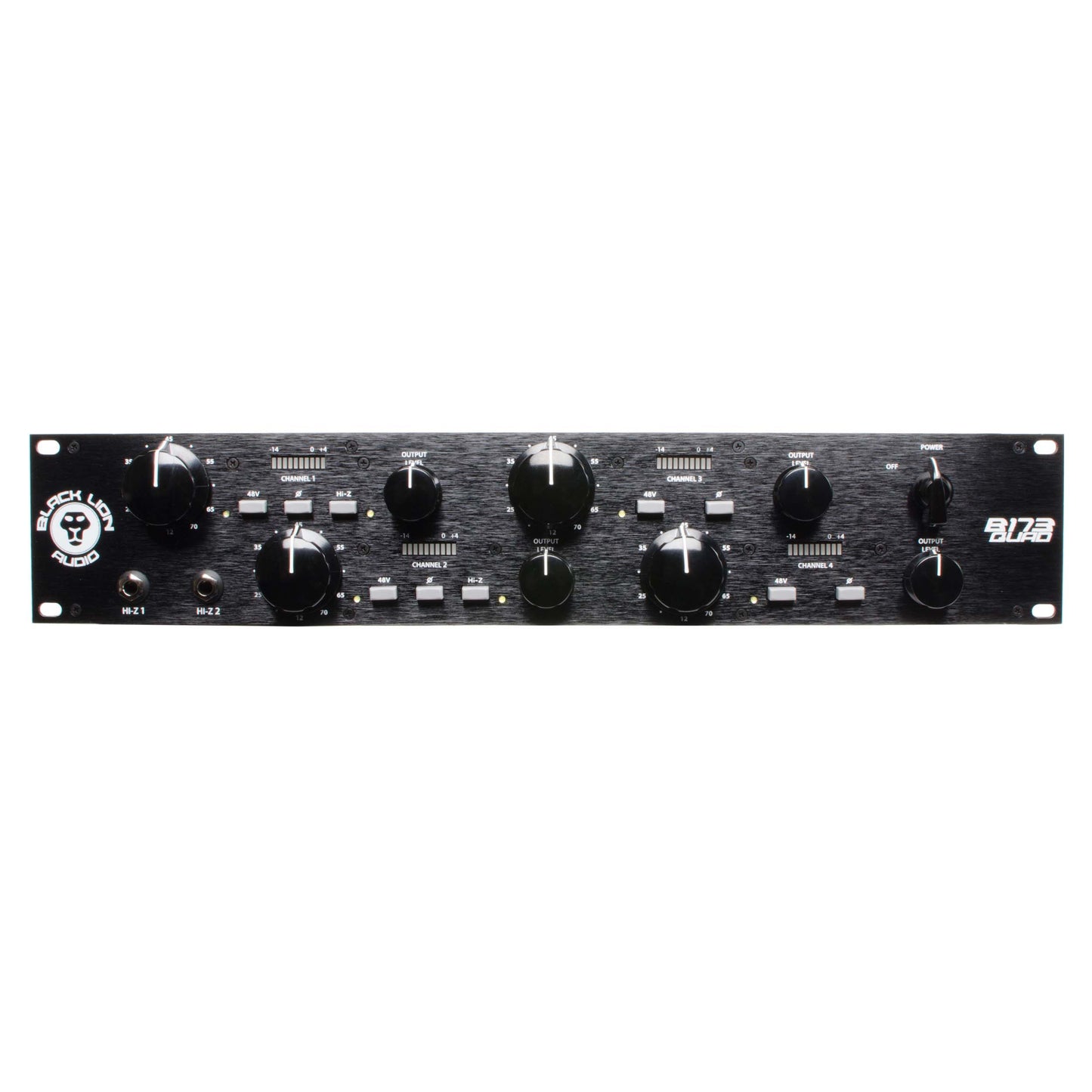Black Lion Audio BLA B173 Quad 4-Channel Mic Preamp