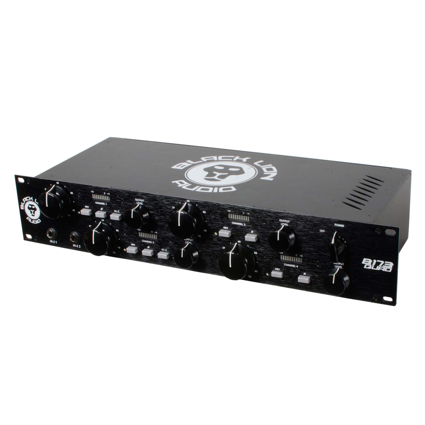 Black Lion Audio BLA B173 Quad 4-Channel Mic Preamp