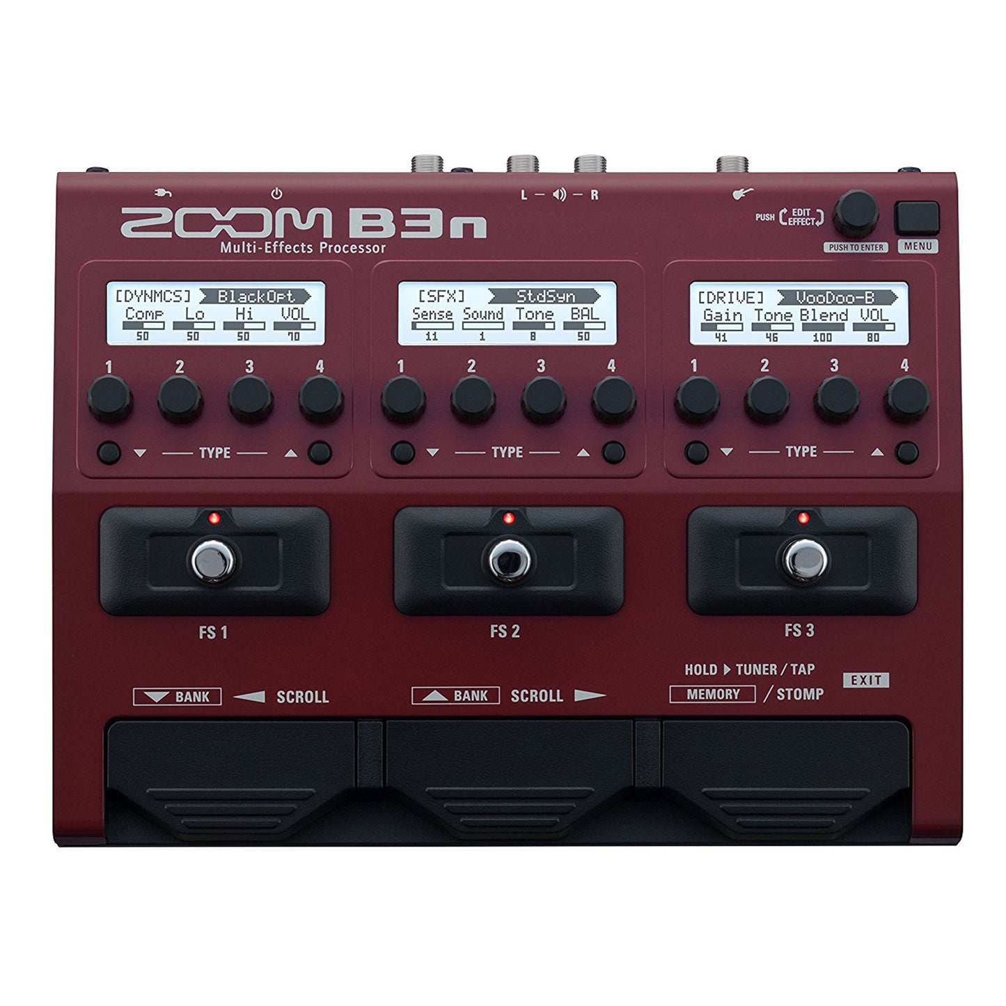 Zoom B3n Multi-Effects Processor for Bassists