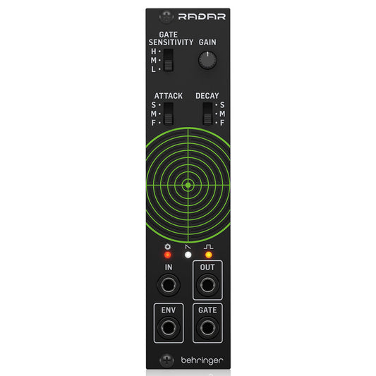 Behringer Radar Eurorack Module with Contact and Pickup Microphones