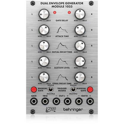 Behringer 2500 Series 1033 Analog Dual Envelope Generator Module for Eurorack