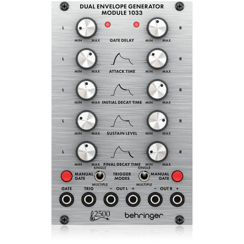 Behringer 2500 Series 1033 Analog Dual Envelope Generator Module for Eurorack