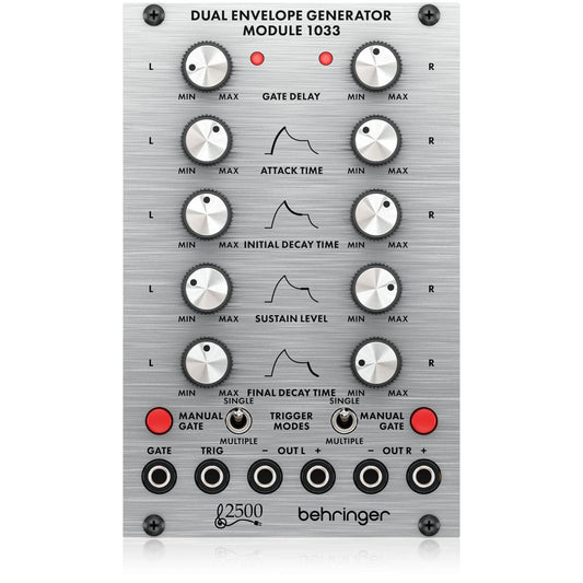 Behringer 2500 Series 1033 Analog Dual Envelope Generator Module for Eurorack