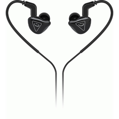 Behringer MO240 In-Ear Studio Monitoring Earphones with Dual Hybrid Drivers
