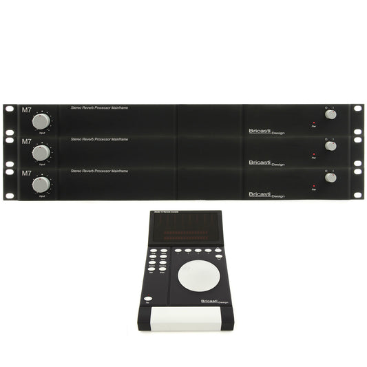Bricasti System 3 - M10 Remote + 3x M7-M Reverb Processors