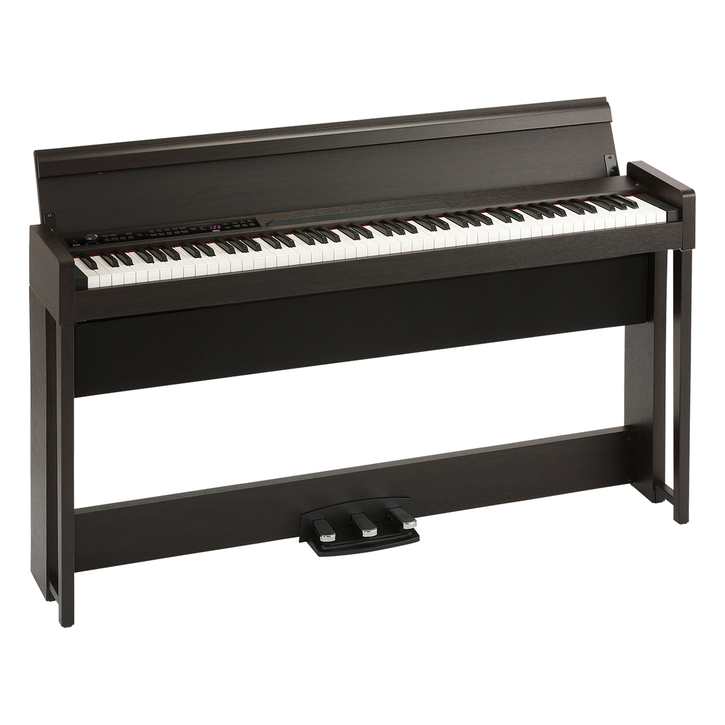 Korg C1 Air Digital Piano with Bluetooth - Rosewood Brown