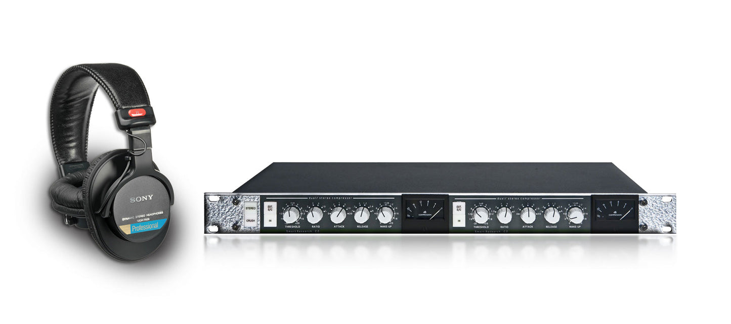 Alan Smart Research C2 Stereo Compressor & Headphone Bundle
