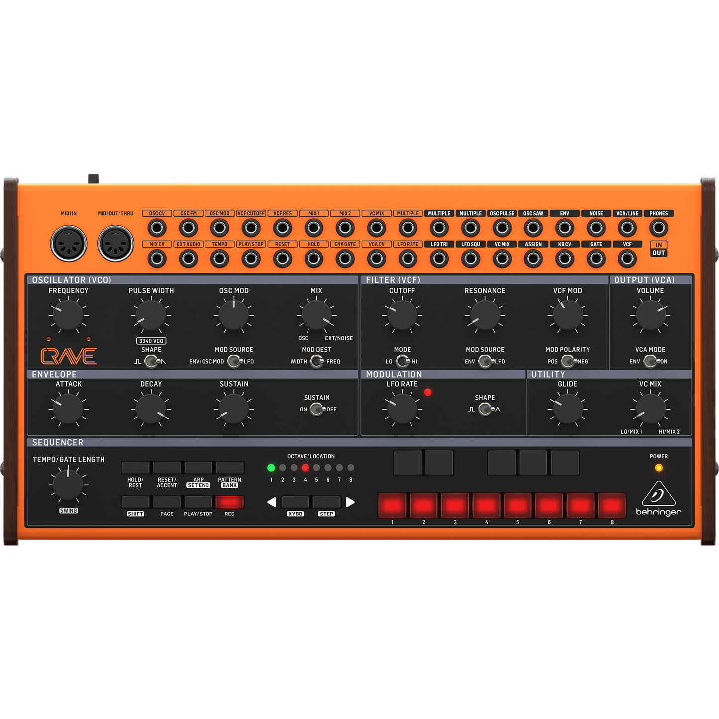 Behringer Crave Analog Semi-Modular Synthesizer
