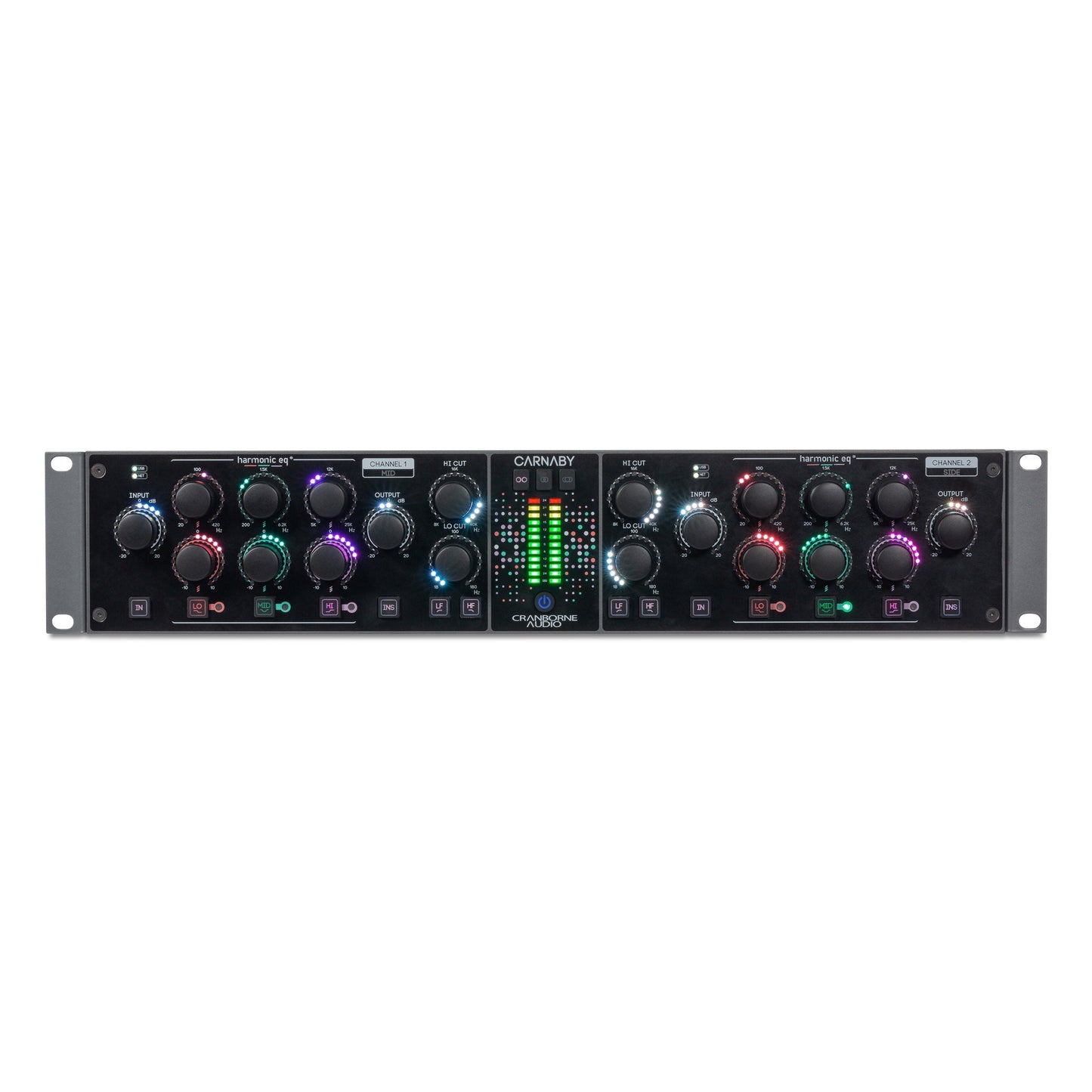 Cranborne Audio Carnaby HE2 - 2U 2-channel HarmonicEQ for 19 Inch Rack