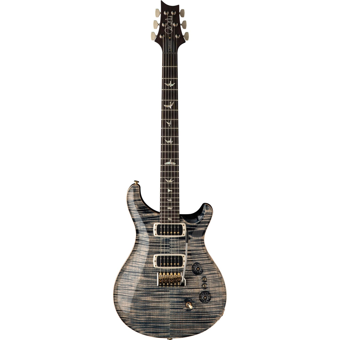 PRS Custom 24-08 10 Top Electric Guitar - Faded Whale Blue