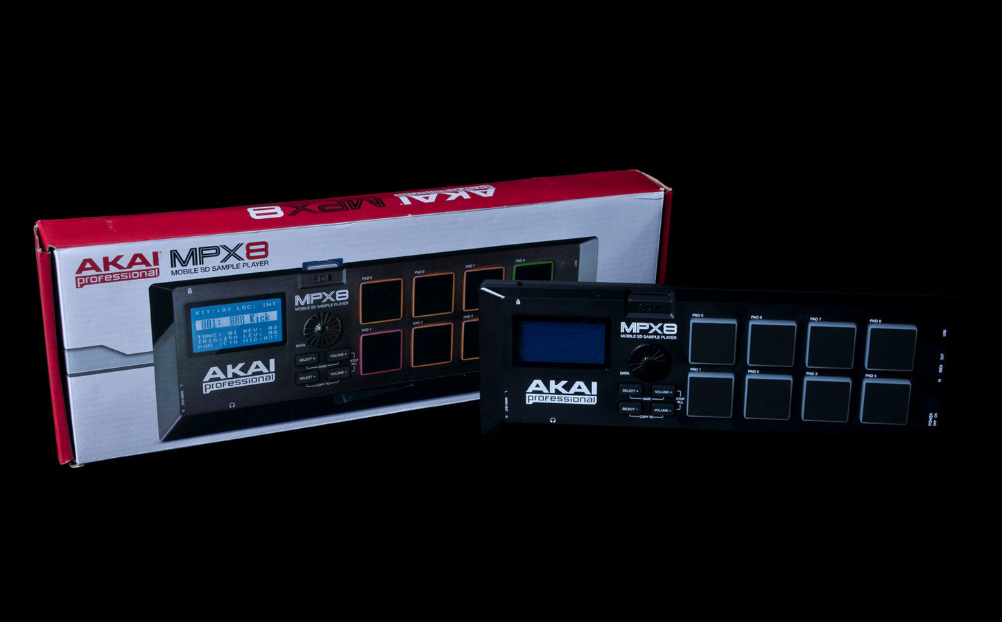 Akai Professional MPX8 SD Sample Pad Controller