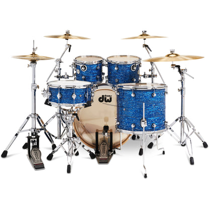 Drum Workshop Design Series 4-Piece Shell Kit - Royal Strata