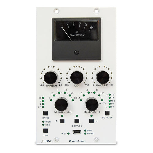 WesAudio DIONE Analog 500-Series Bus Compressor with Digital Recall
