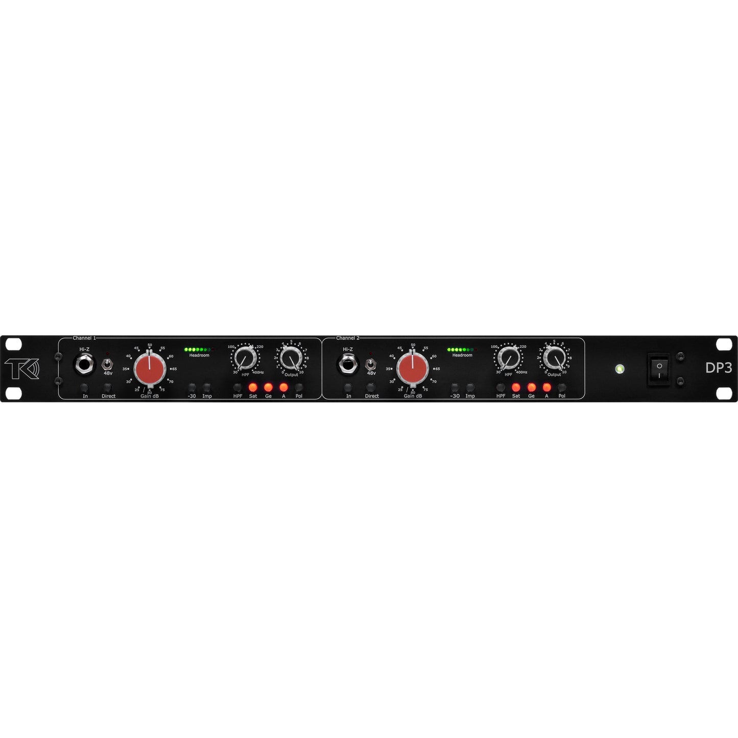 TK Audio DP3 Stereo Microphone Preamp