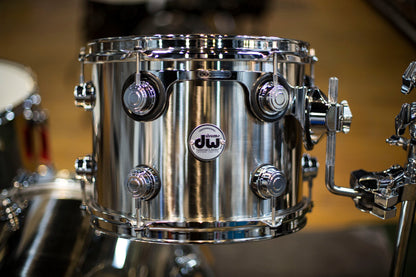 Drum Workshop DRVL223PCSS Collectors Series 3pc Stainless Steel Shell Kit (DRVL223PCSS)