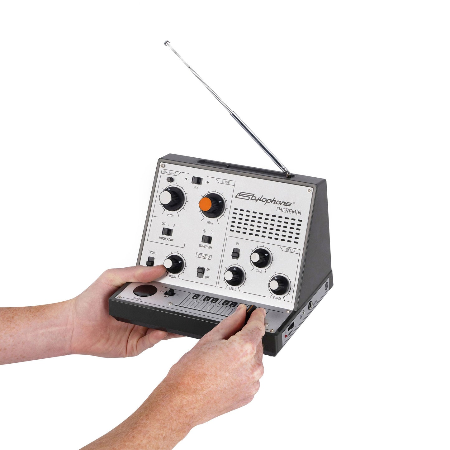 Stylophone Theremin Portable Touch Sensitive Synthesizer