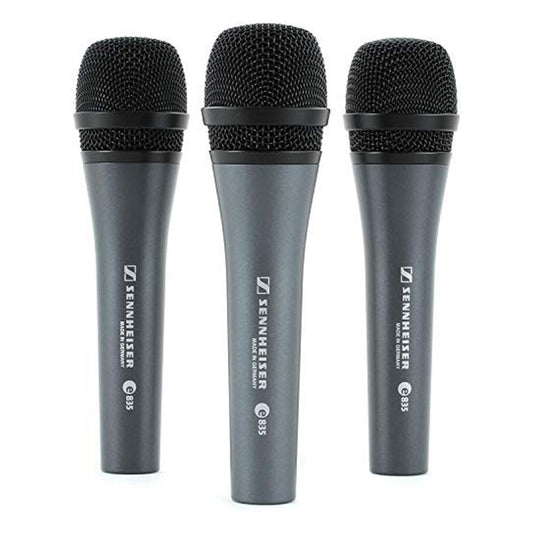Sennheiser e835 Microphone, Pack of 3