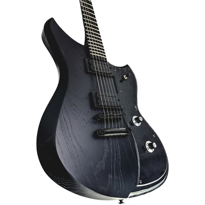 Dunable Yeti De Swamp Ash Electric Guitar - Matte Black