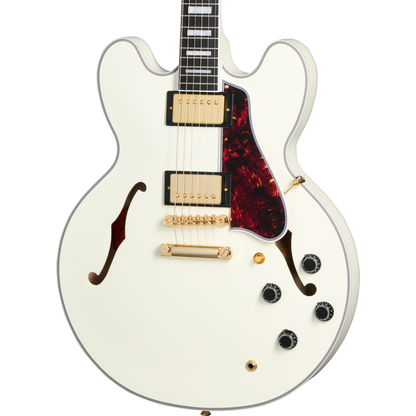 Epiphone 1959 ES-355 Semi Hollow Electric Guitar - Classic White