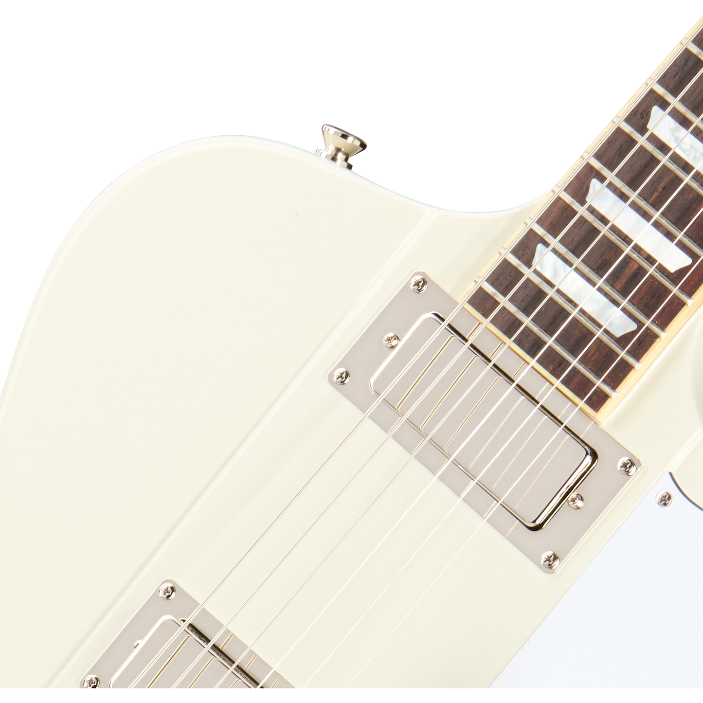 Epiphone 1963 Firebird V Reissue Electric Guitar With Maestro Vibrola - Polaris White