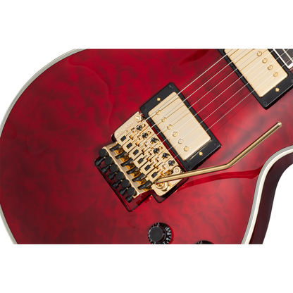 Epiphone Alex Lifeson Les Paul Custom Axcess Electric Guitar - Ruby
