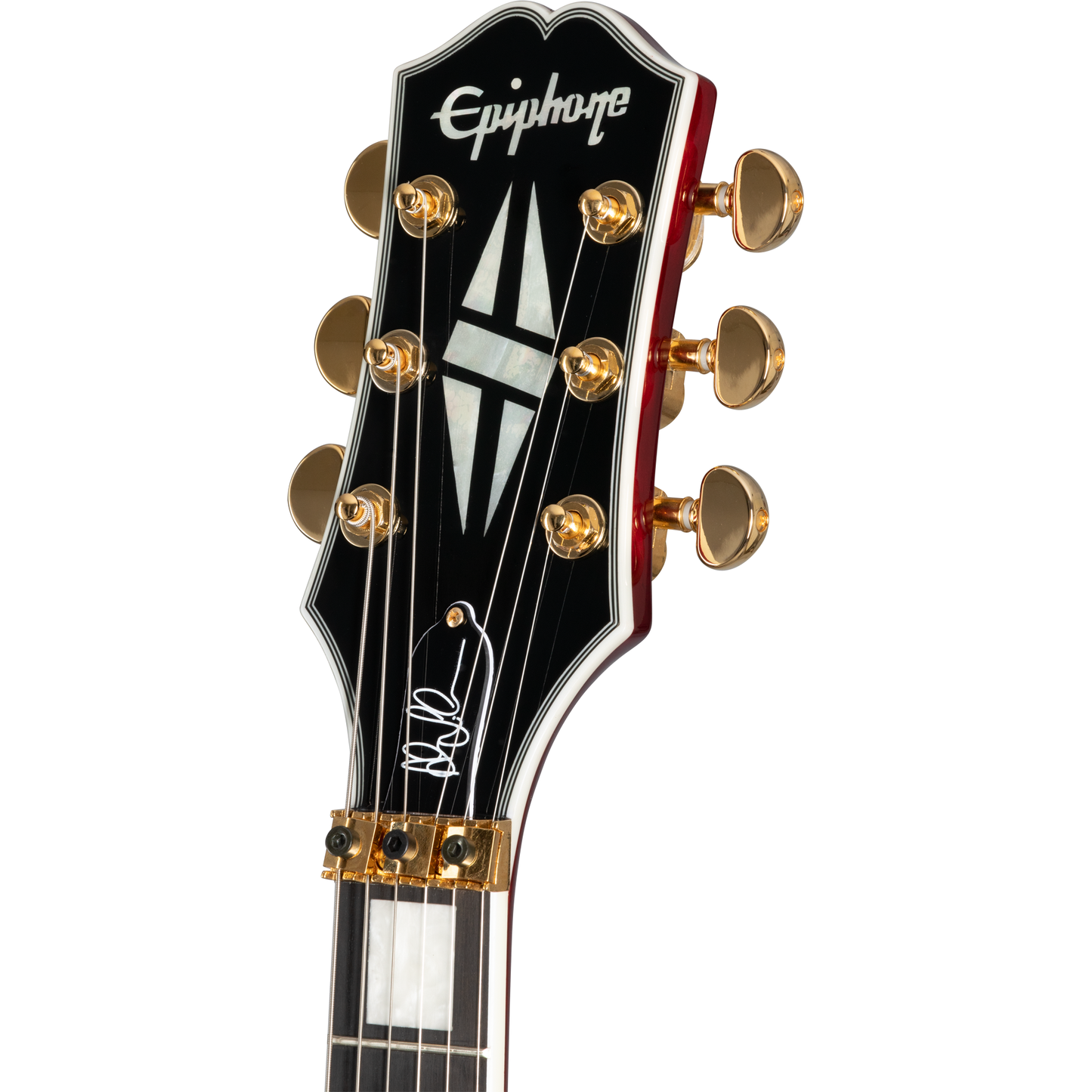 Epiphone Alex Lifeson Les Paul Custom Axcess Electric Guitar - Ruby