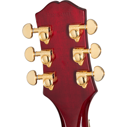 Epiphone Alex Lifeson Les Paul Custom Axcess Electric Guitar - Ruby