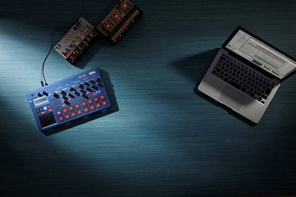 Korg ELECTRIBE2BL electribe Synth in EMX Blue with V2.0 Software