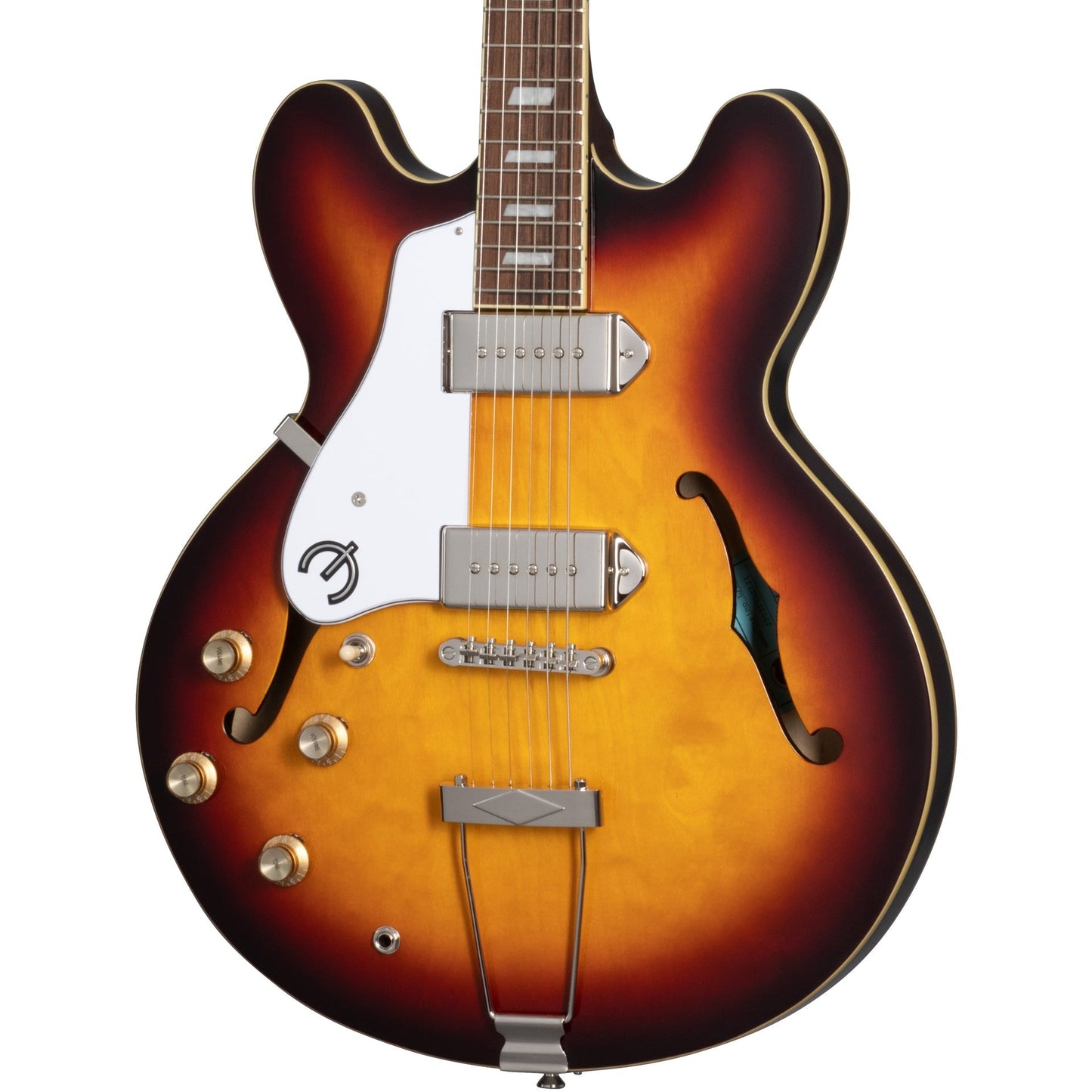 Epiphone Casino Left Handed Hollow Body Electric Guitar - Vintage Sunburst