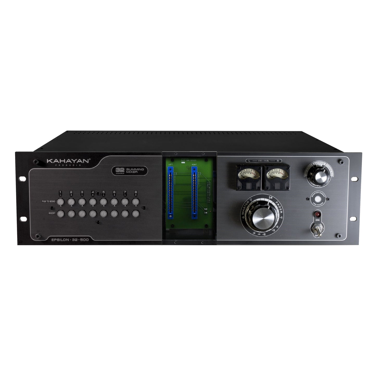 Kahayan Epsilon 32-Channel Summing Mixer with 500-Series Capability
