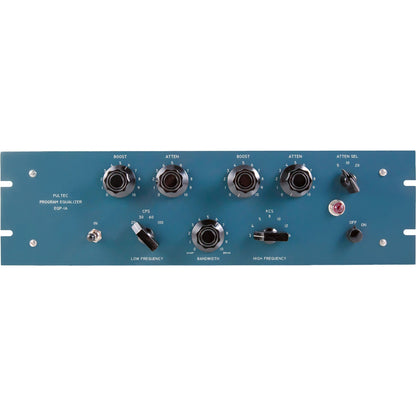 Pultec EQP-1A 3U Tube Program Equalizer, Blue Faceplate