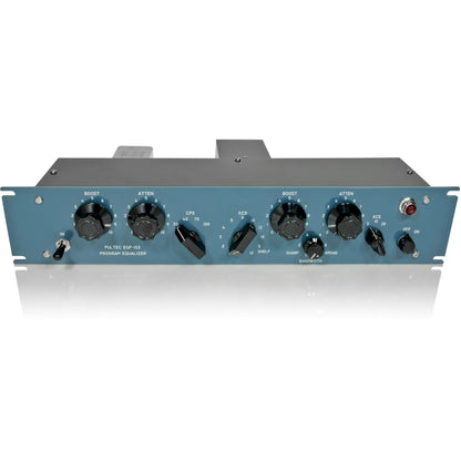 Pultec EQP-1S3-SS Solid State Equalizer 2U with API Gain Stage, Blue Faceplate
