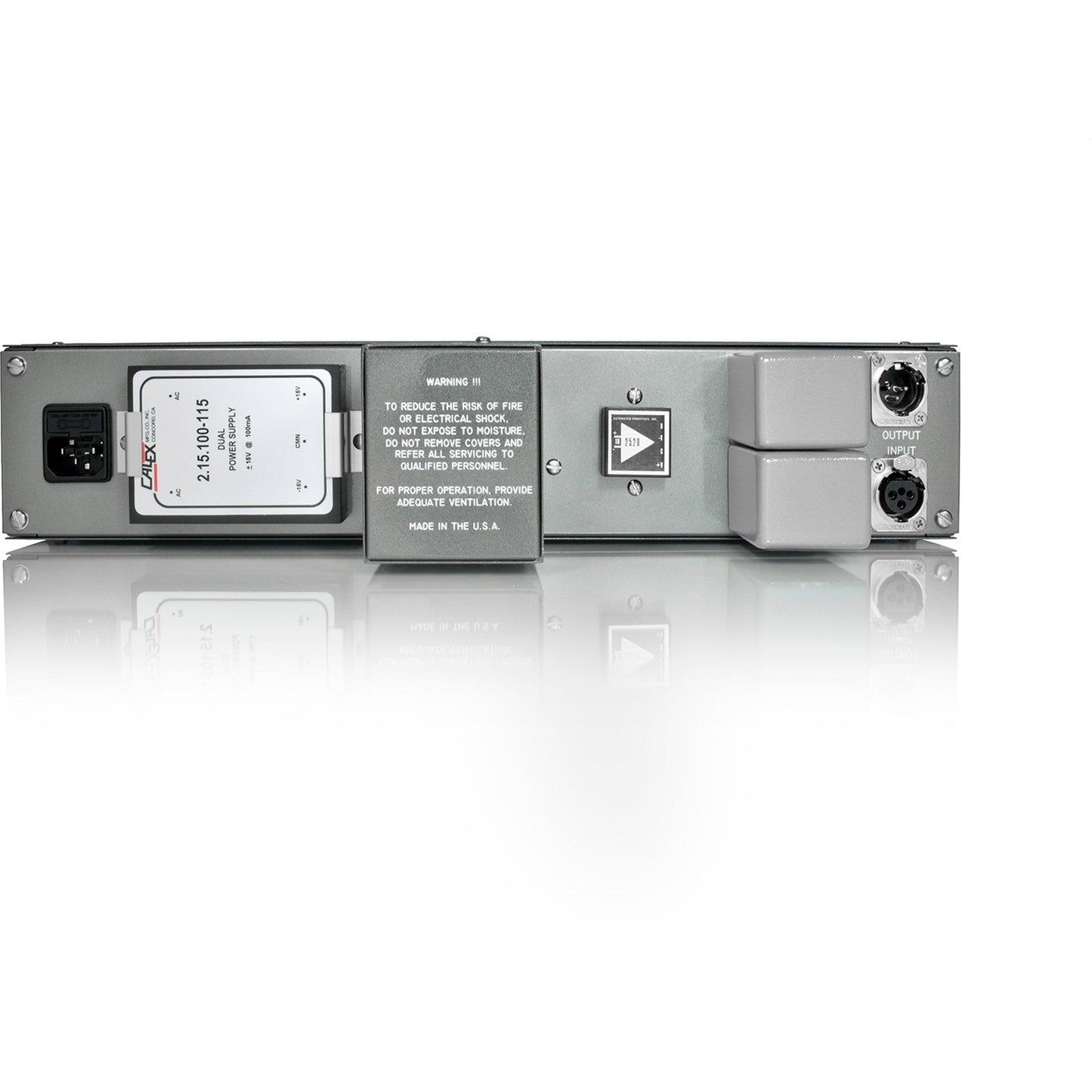 Pultec EQP-1S3-SS Solid State Equalizer 2U with API Gain Stage, Blue Faceplate