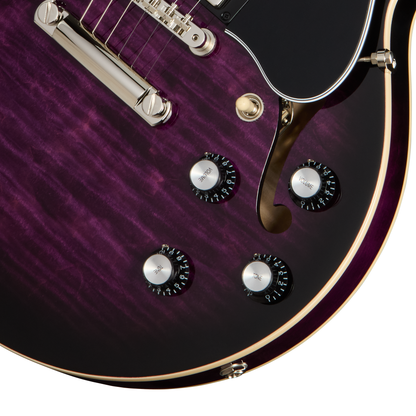 Gibson ES-339 Figured Electric Guitar - Dark Purple Burst
