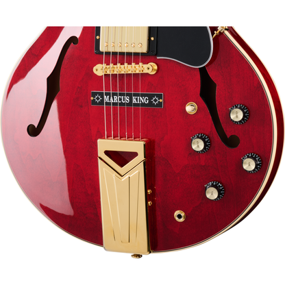 Gibson Marcus King Signature ES-345 Semi Hollow Electric Guitar - Sixties Cherry