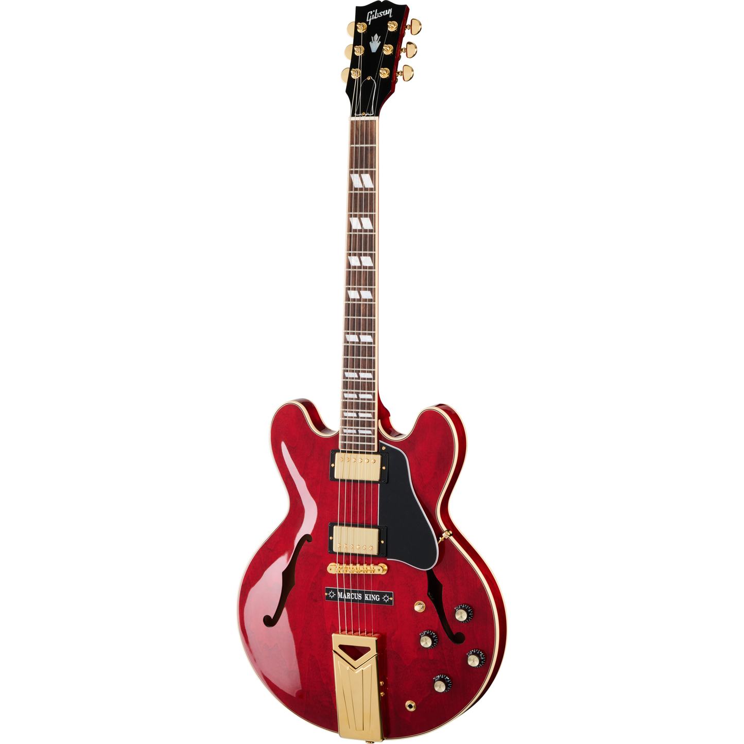 Gibson Marcus King Signature ES-345 Semi Hollow Electric Guitar - Sixties Cherry