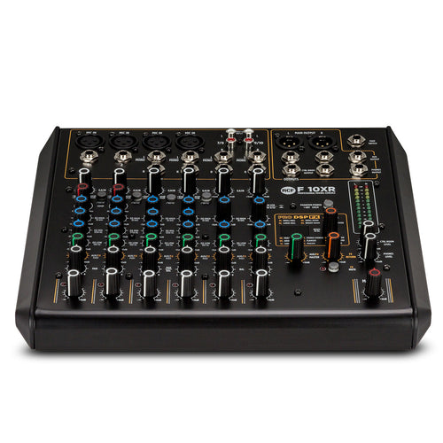 RCF F10-XR 10-Channel Mixer w/ FX and Recording