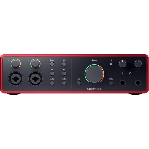Focusrite Scarlett 16i16 4th Gen 16x16 USB Audio Interface