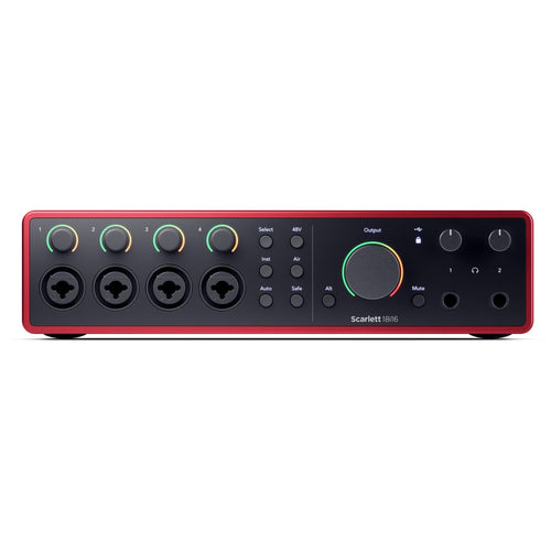 Focusrite Scarlett 18i16 4th Gen 18x16 USB Audio Interface