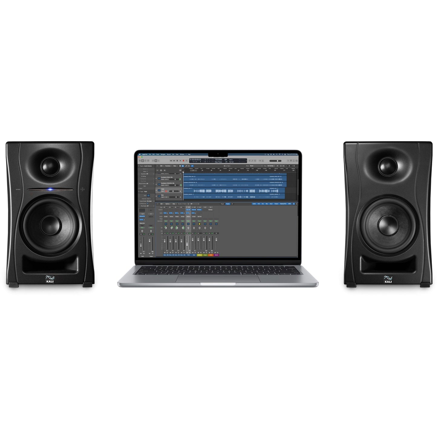 KALI AUDIO LP-UNF 4” Ultra Nearfield Powered Monitor System w/Bluetooth - Black (Pair)