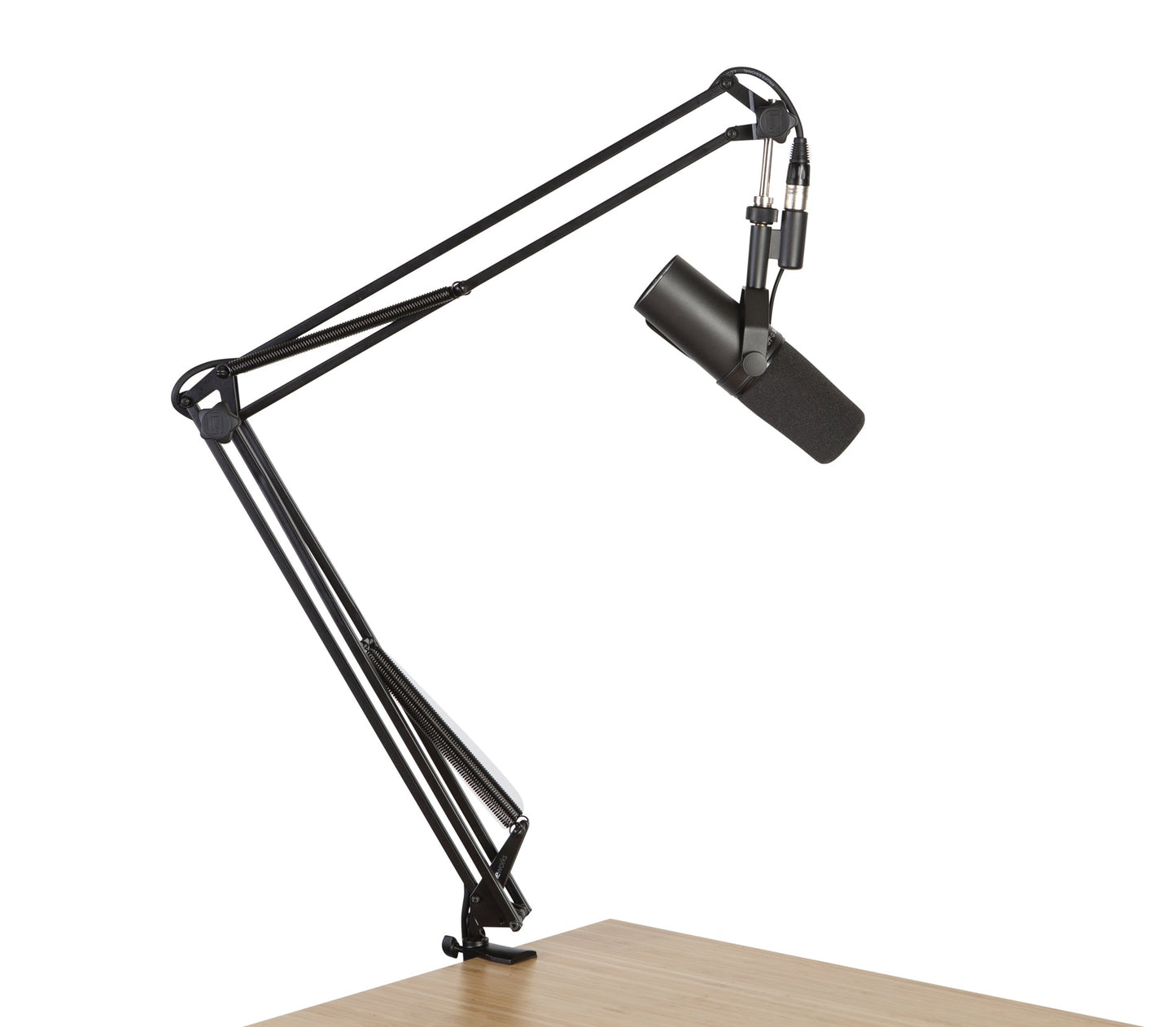Gator GFWMICBCBM1000 Desk-Mounted Broadcast/Podcast Boom Mic Stand