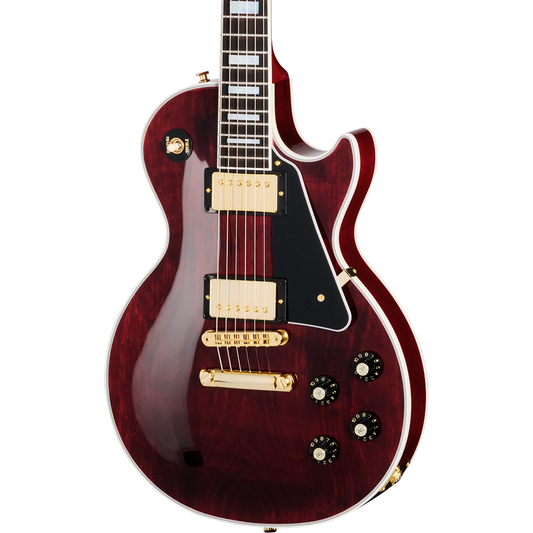 Gibson Les Paul Custom 70s Electric Guitar - Wine Red